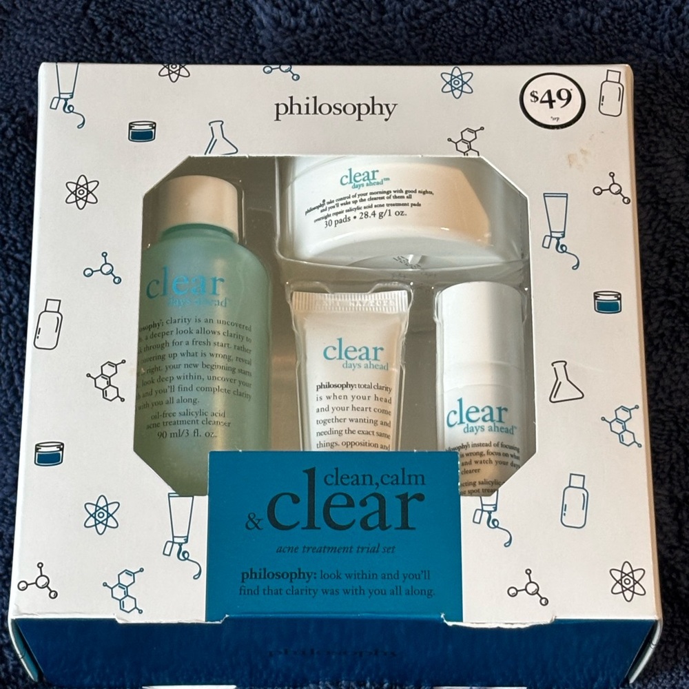 Philosophy Clear Acne Treatment Trial Set